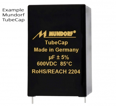 10uF 1000V DC Mundorf Tubecap Capacitor